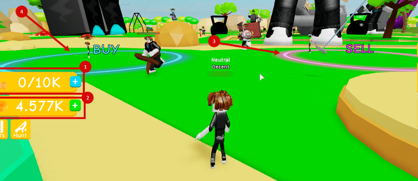 Игра симулятора качка в Roblox - как стать сильнейшим